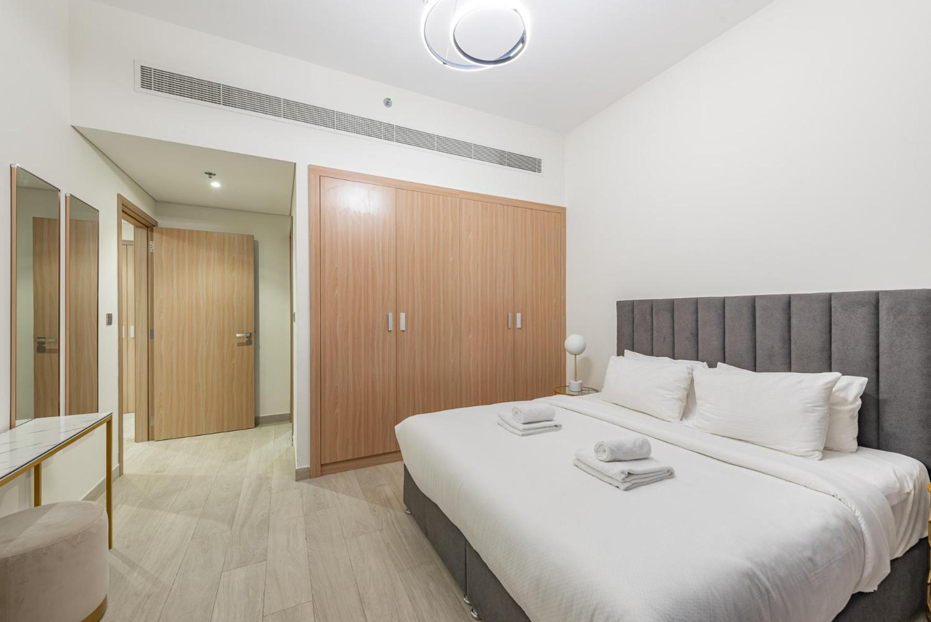 Cozy & Convenient 1Br Haven In Al Jaddaf Apartment ดูไบ ภายนอก รูปภาพ