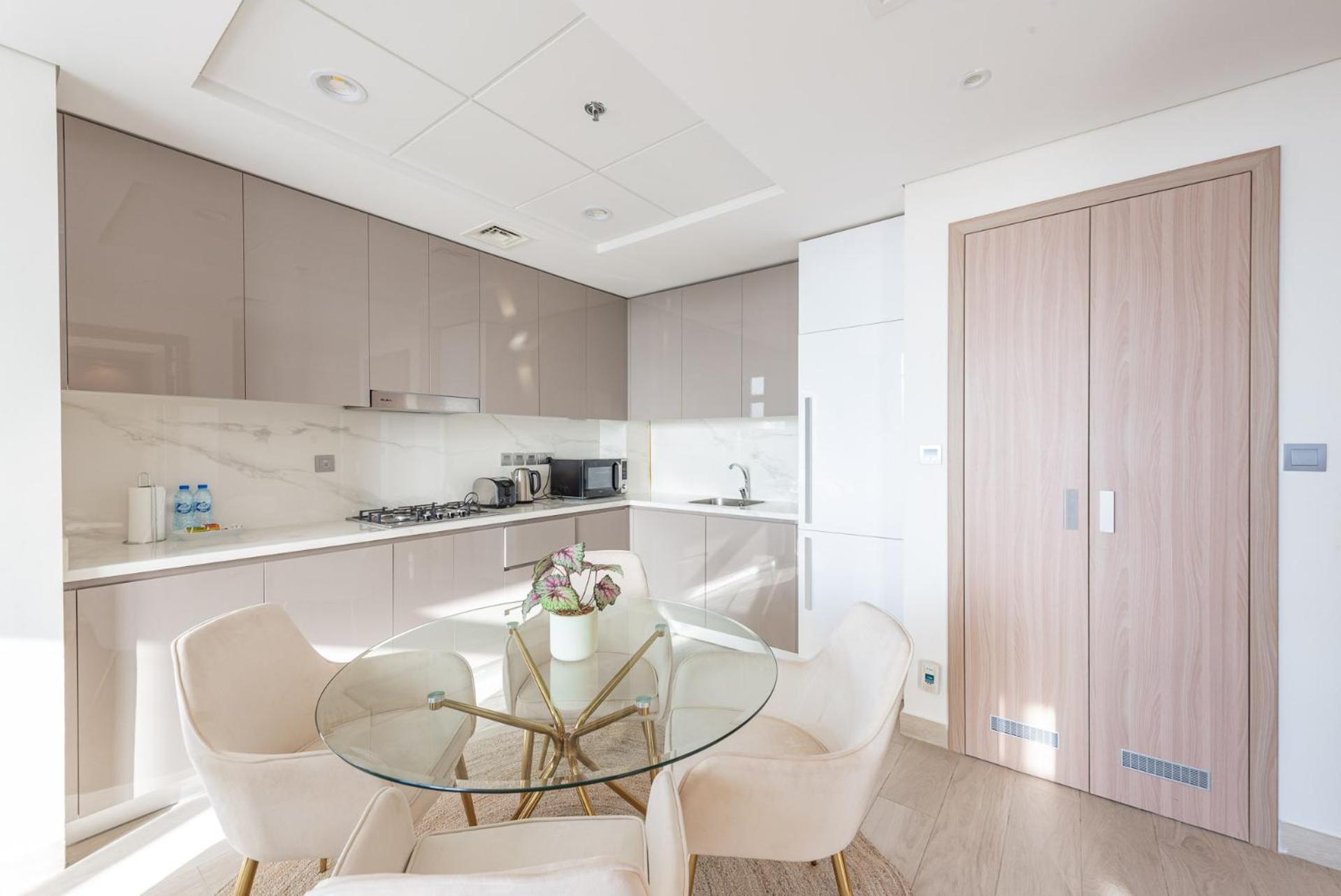 Cozy & Convenient 1Br Haven In Al Jaddaf Apartment ดูไบ ภายนอก รูปภาพ